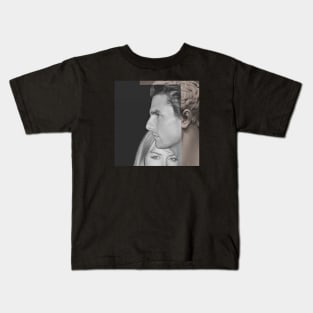 Charlize Theron and Tom Cruise X Bust Of Napoleon, by Antonio Canova Kids T-Shirt